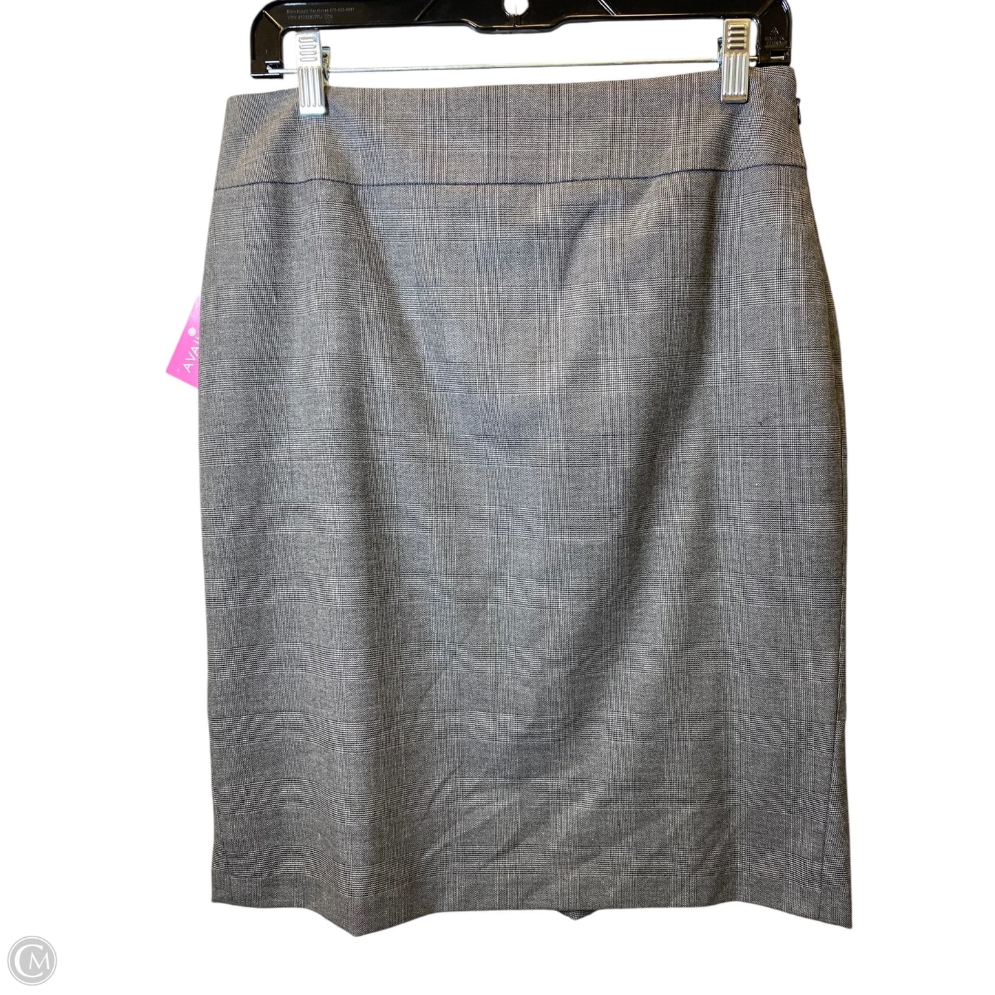 Skirt Midi By Ann Taylor In Grey, Size: 6