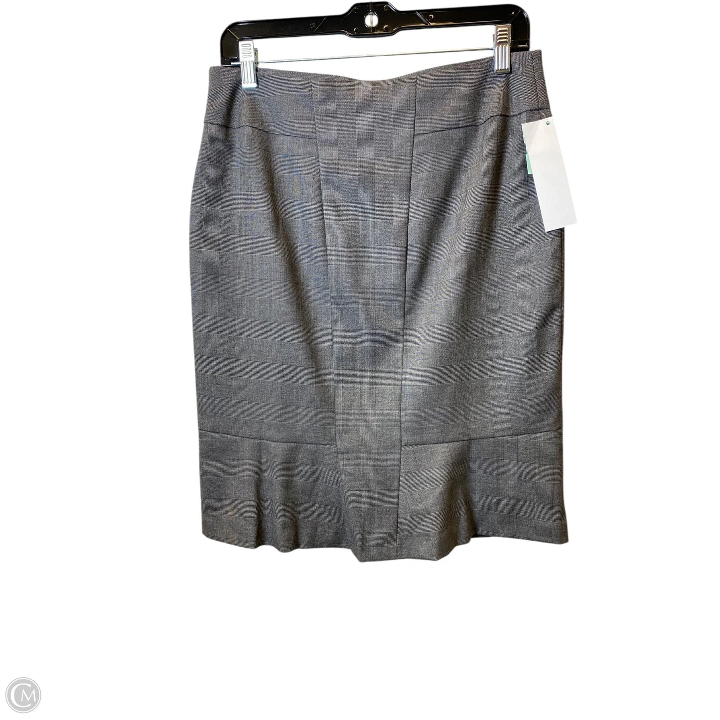 Skirt Midi By Ann Taylor In Grey, Size: 6