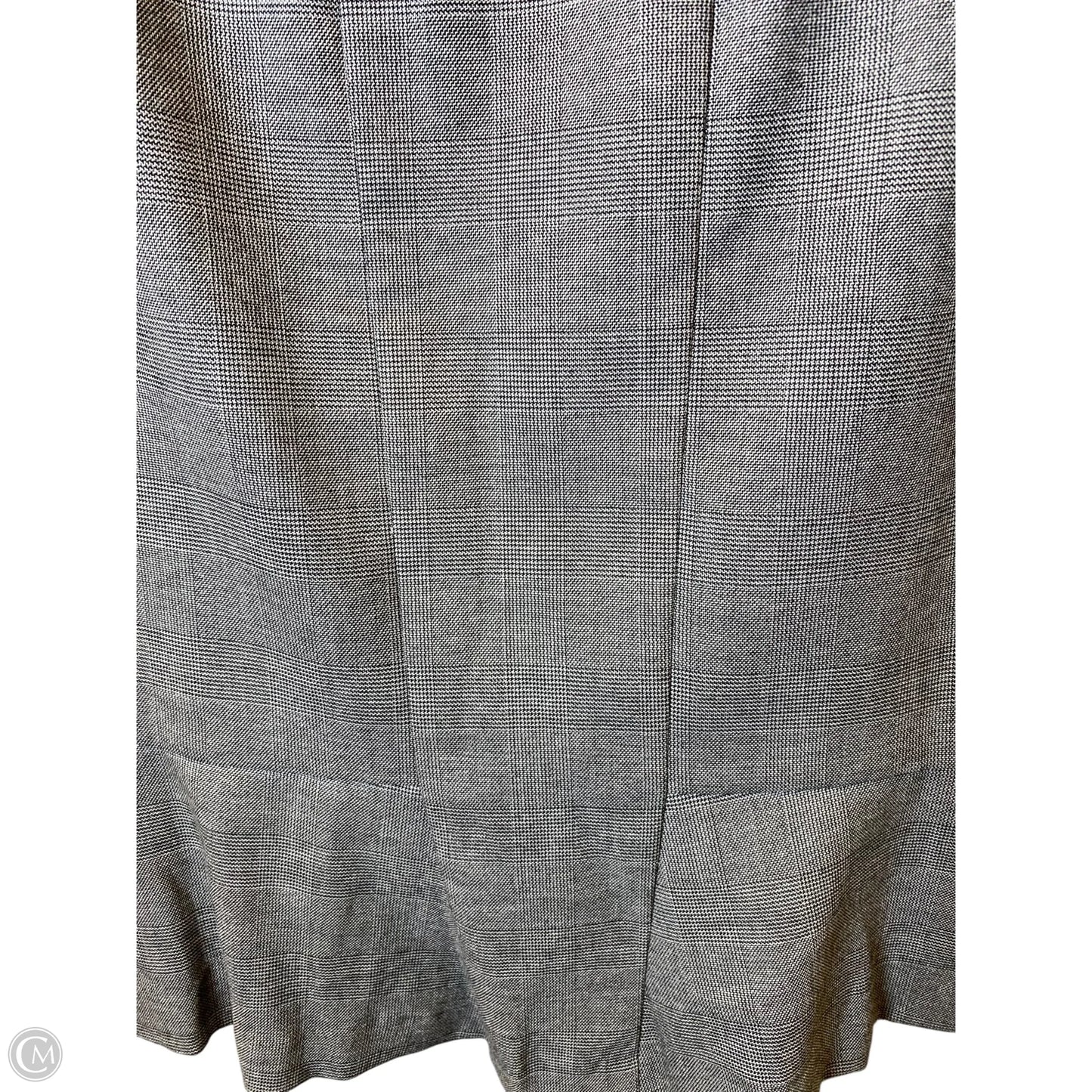 Skirt Midi By Ann Taylor In Grey, Size: 6