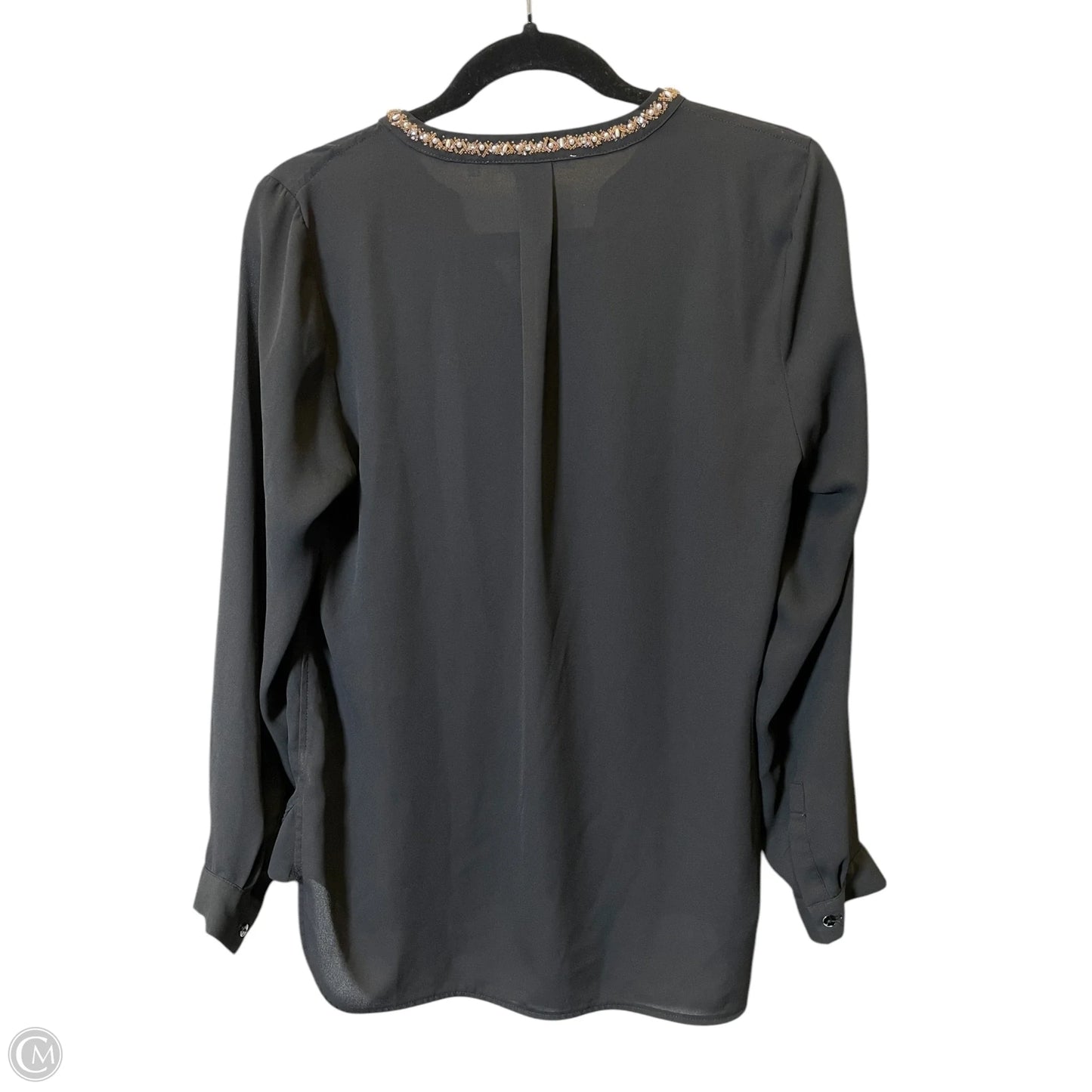 Top Long Sleeve By Violet And Claire In Black, Size: M
