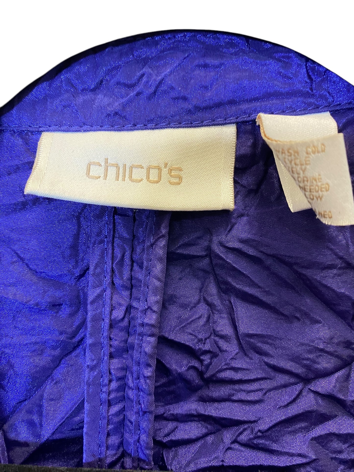 Blazer By Chicos In Purple, Size: S