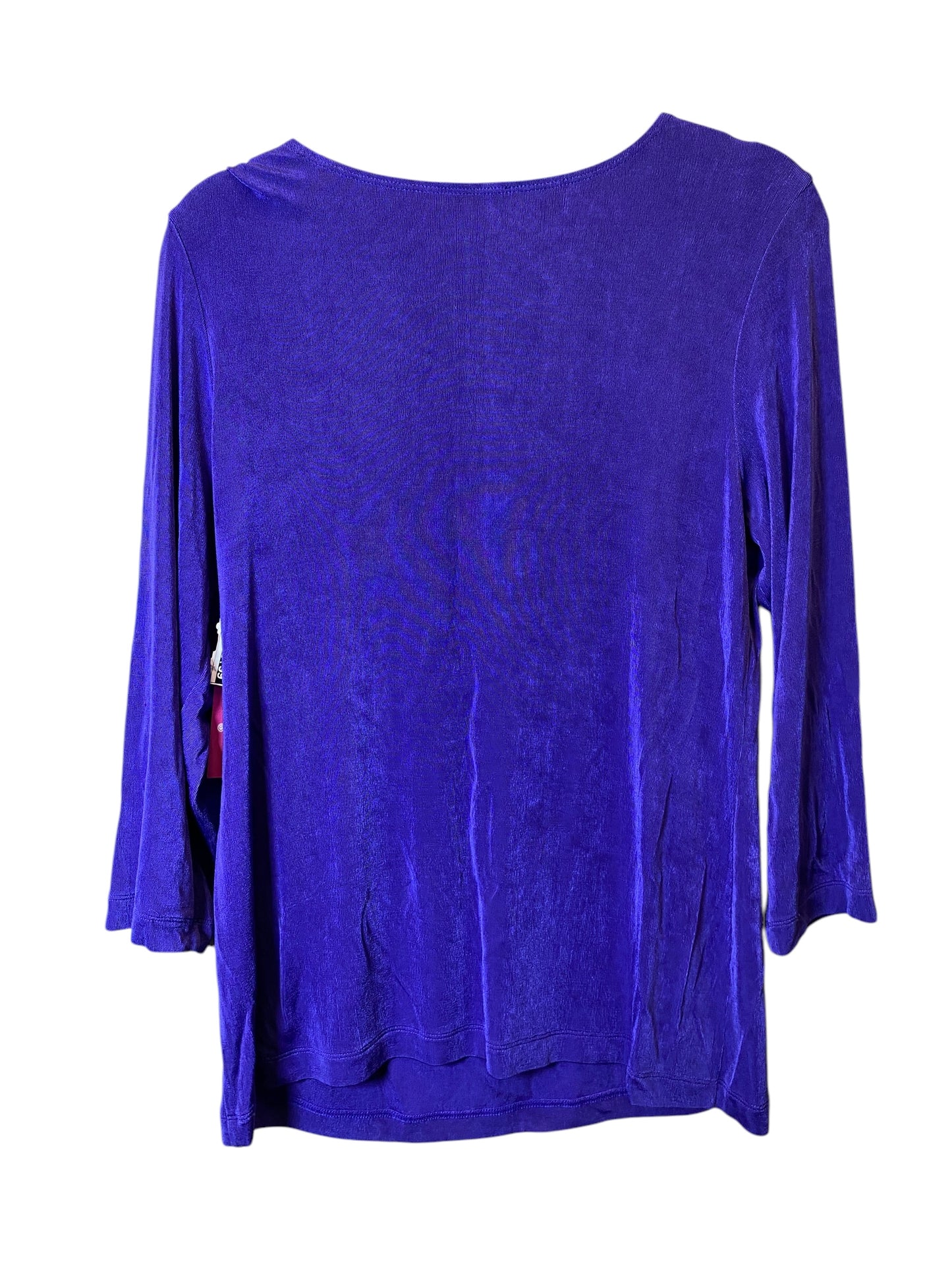 Top Long Sleeve By Clothes Mentor In Blue, Size: S