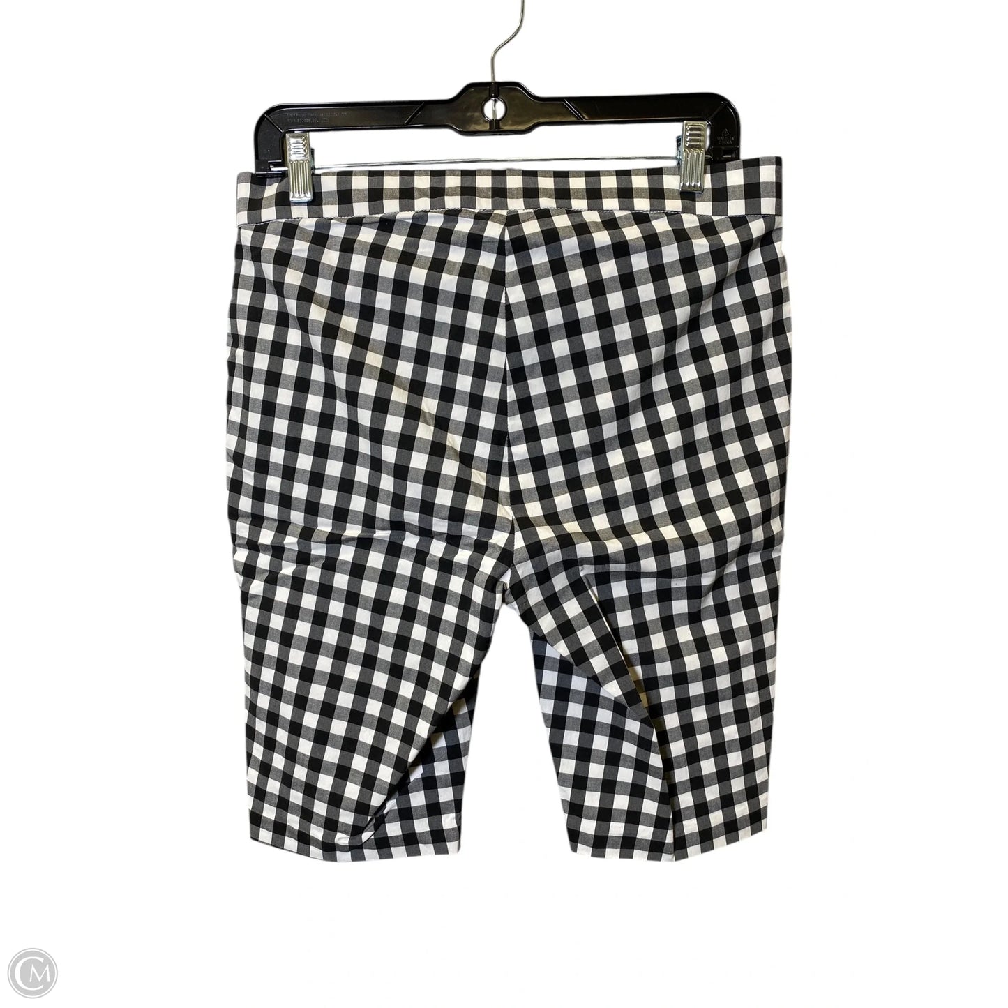 Shorts By Rafaella In Checkered Pattern, Size: M
