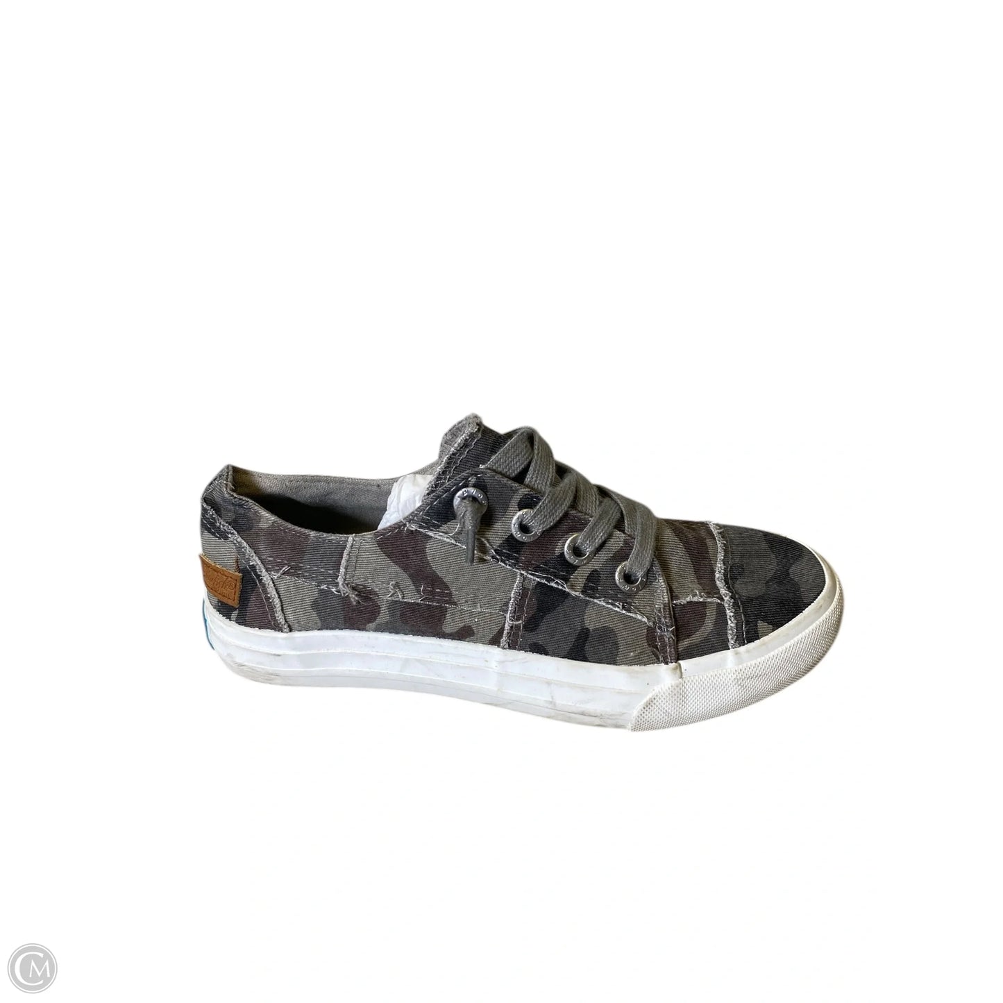 Shoes Flats By Blowfish In Camouflage Print, Size: 6.5