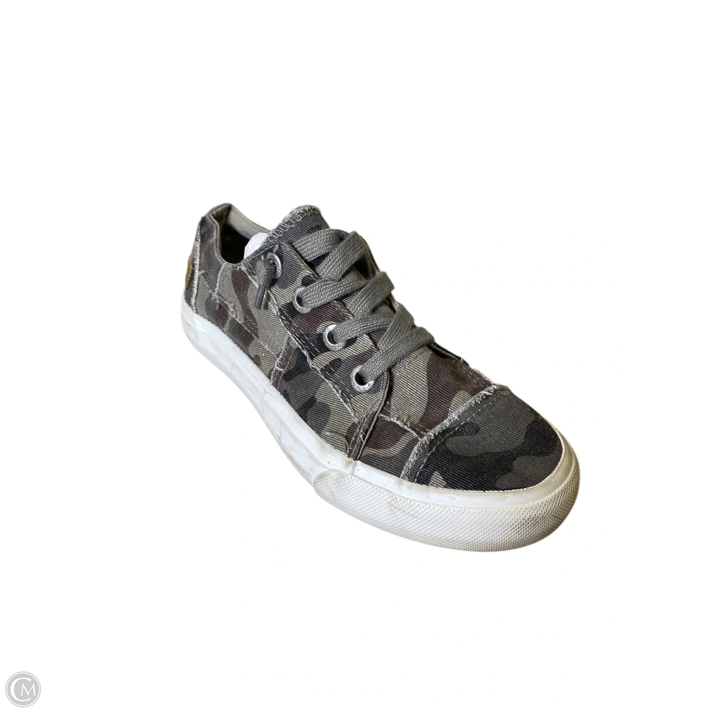 Shoes Flats By Blowfish In Camouflage Print, Size: 6.5