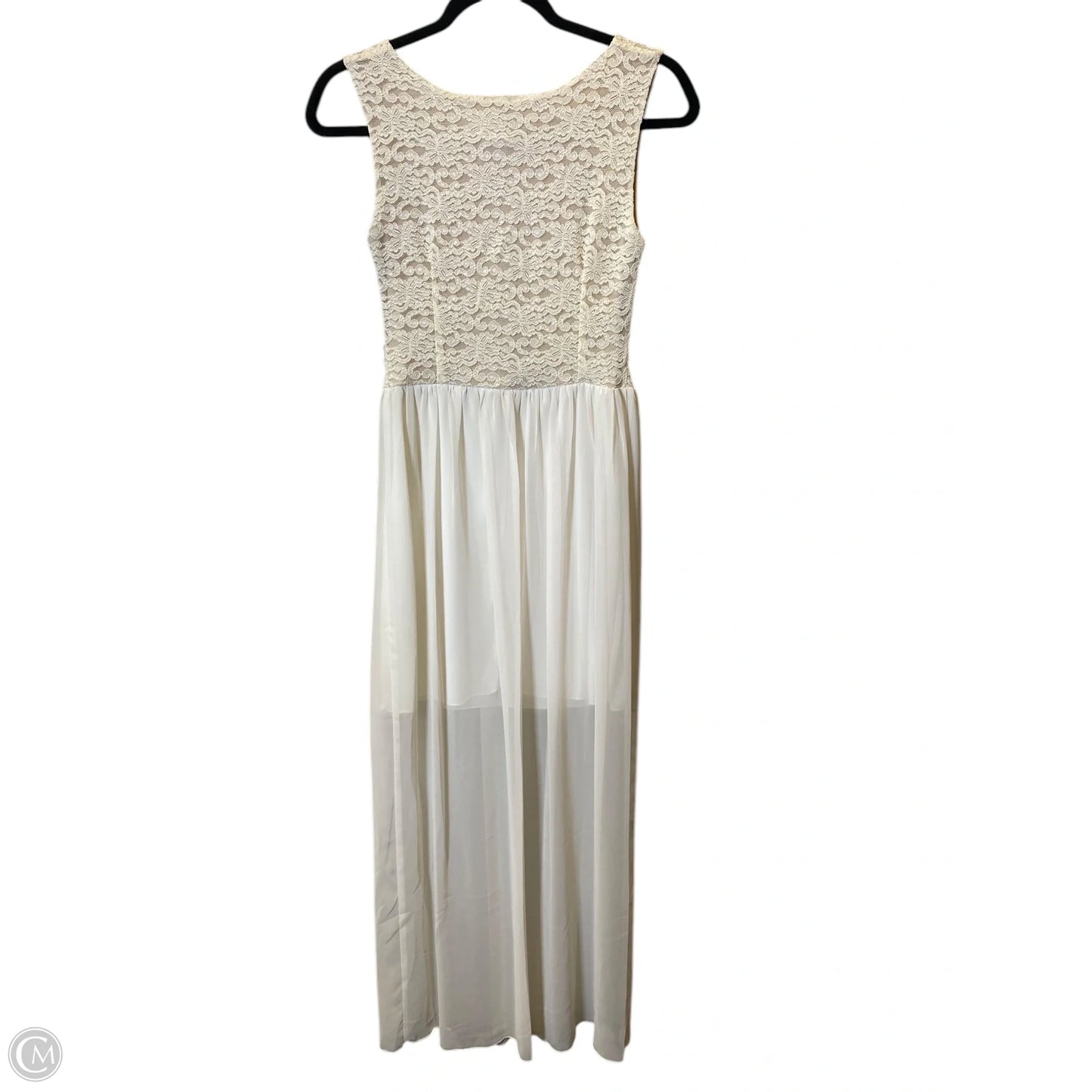 Dress Party Long By Sweet Storm In Cream, Size: M