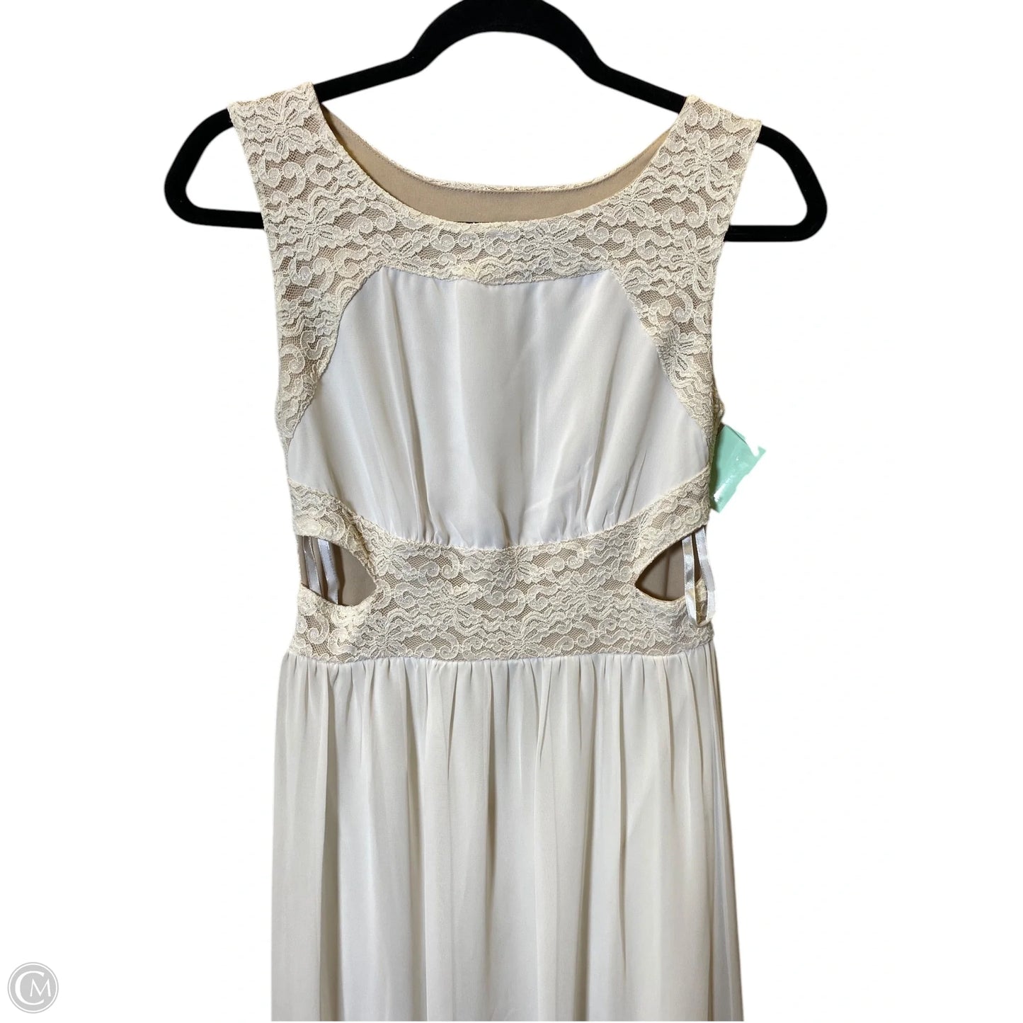 Dress Party Long By Sweet Storm In Cream, Size: M