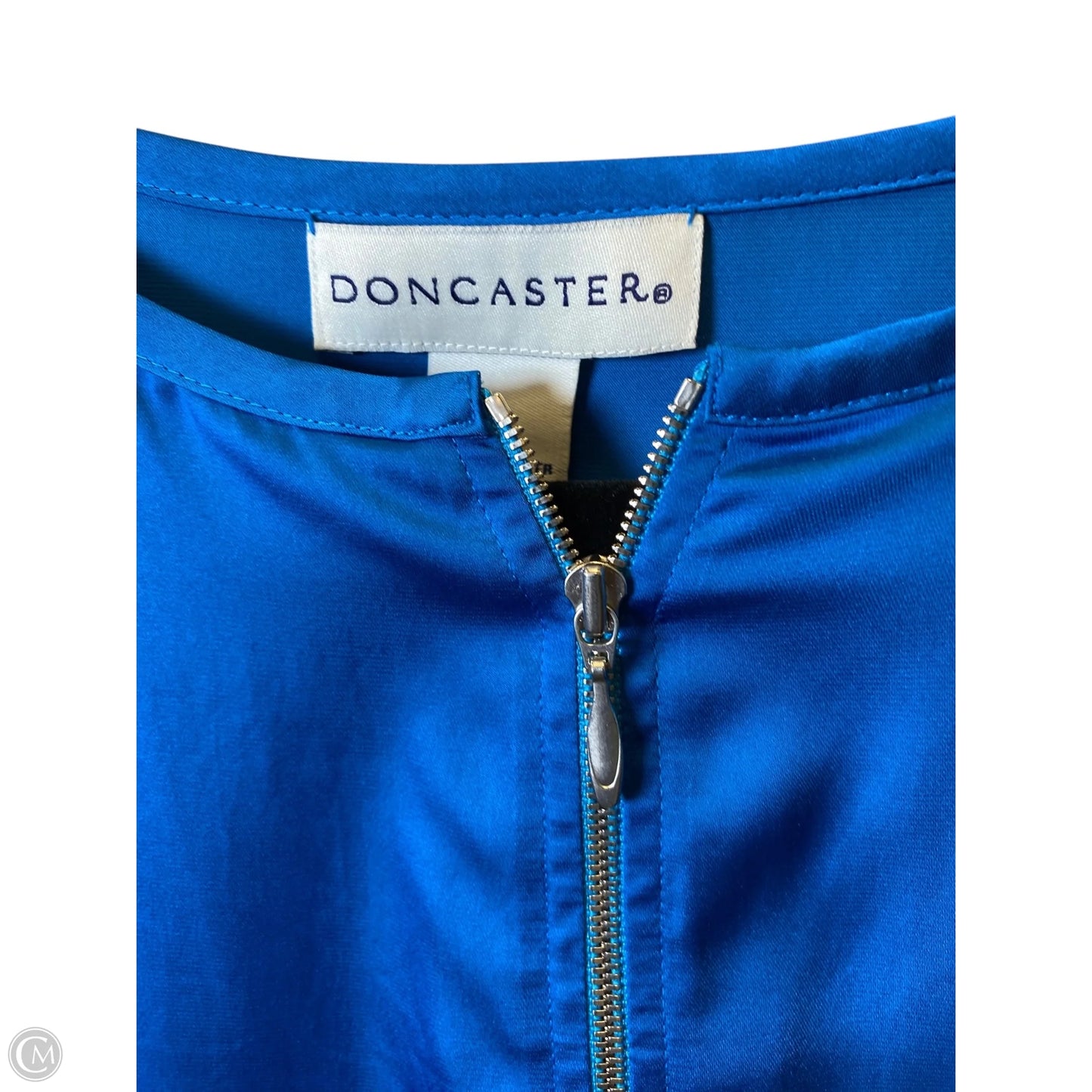 Top Long Sleeve By Doncaster In Blue, Size: Xl