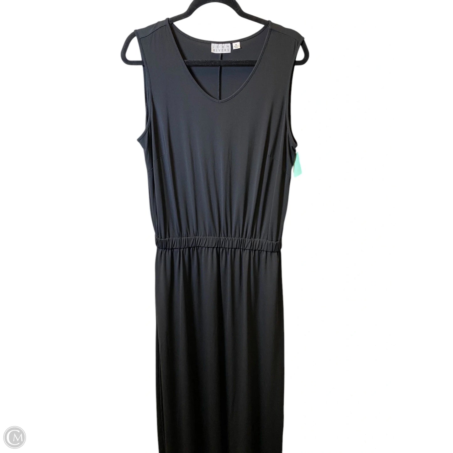 Dress Casual Maxi By Joan Rivers In Black, Size: M