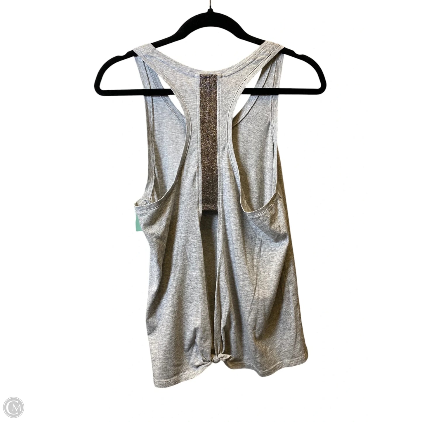 Top Sleeveless By Clothes Mentor In Grey, Size: M