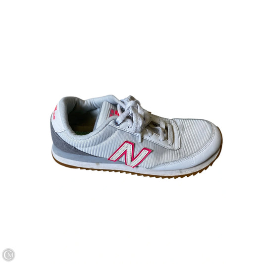 Shoes Athletic By New Balance In White, Size: 8.5