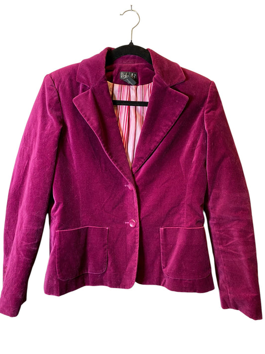 Blazer By Rafaella In Purple, Size: 6