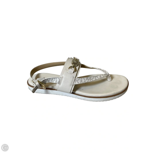 Shoes Flats By Michael By Michael Kors In Cream, Size: 11