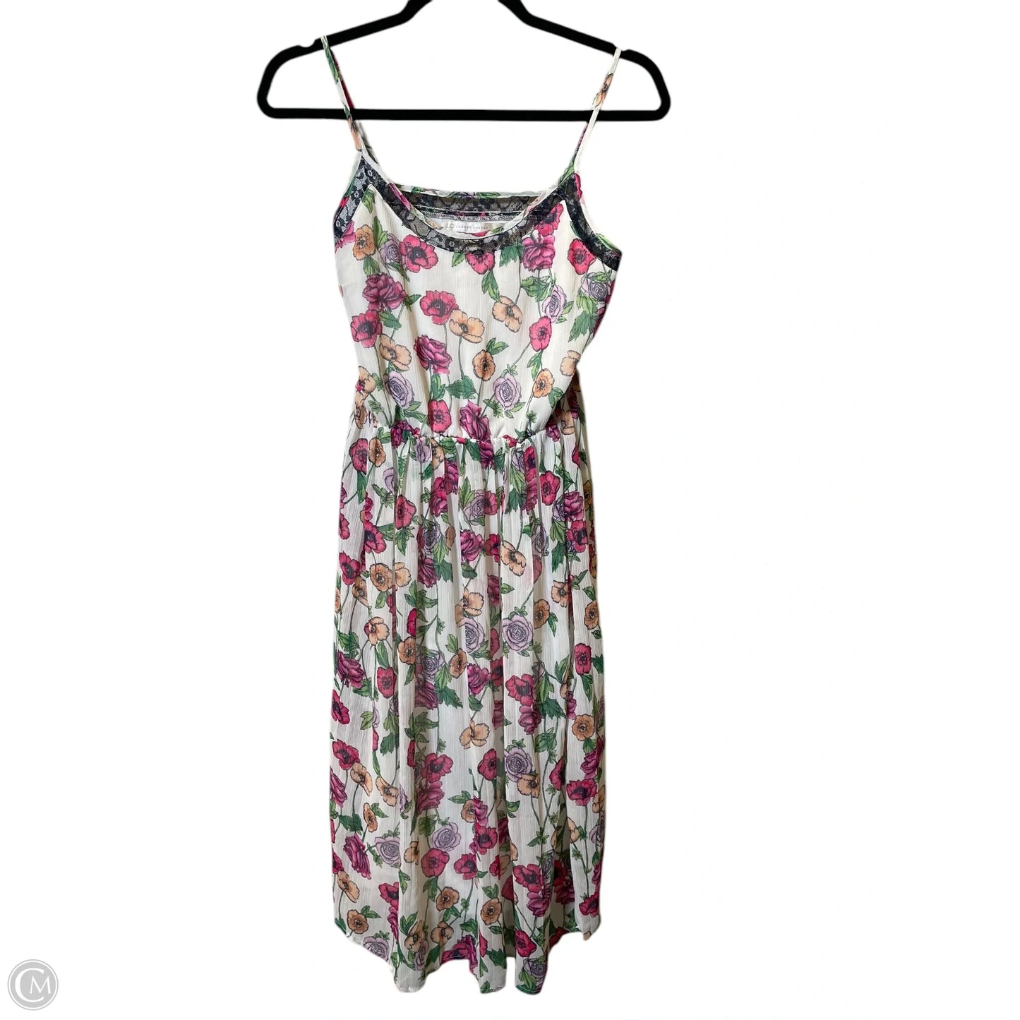 Dress Casual Midi By Lc Lauren Conrad In Floral Print, Size: S