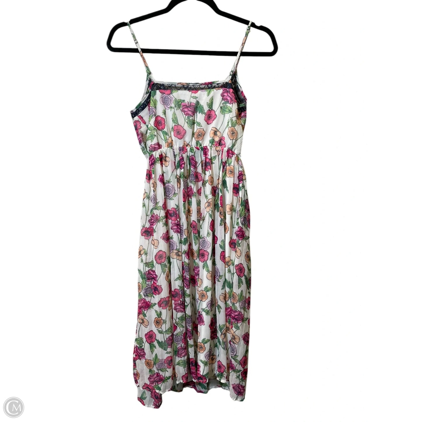 Dress Casual Midi By Lc Lauren Conrad In Floral Print, Size: S