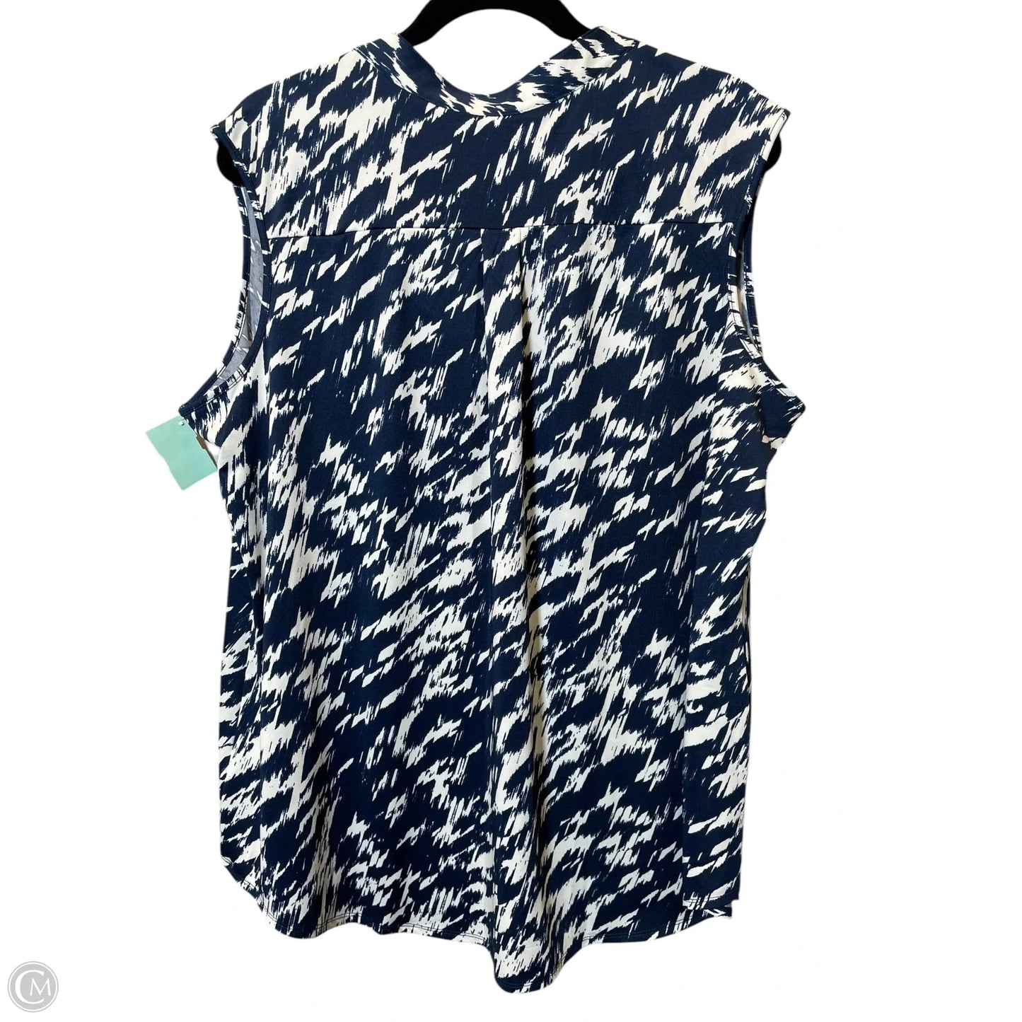 Top Sleeveless By Clothes Mentor In Multi-colored, Size: 2x