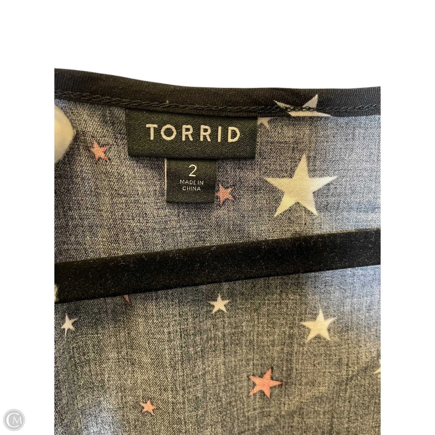 Top Sleeveless By Torrid In Multi-colored, Size: 2x