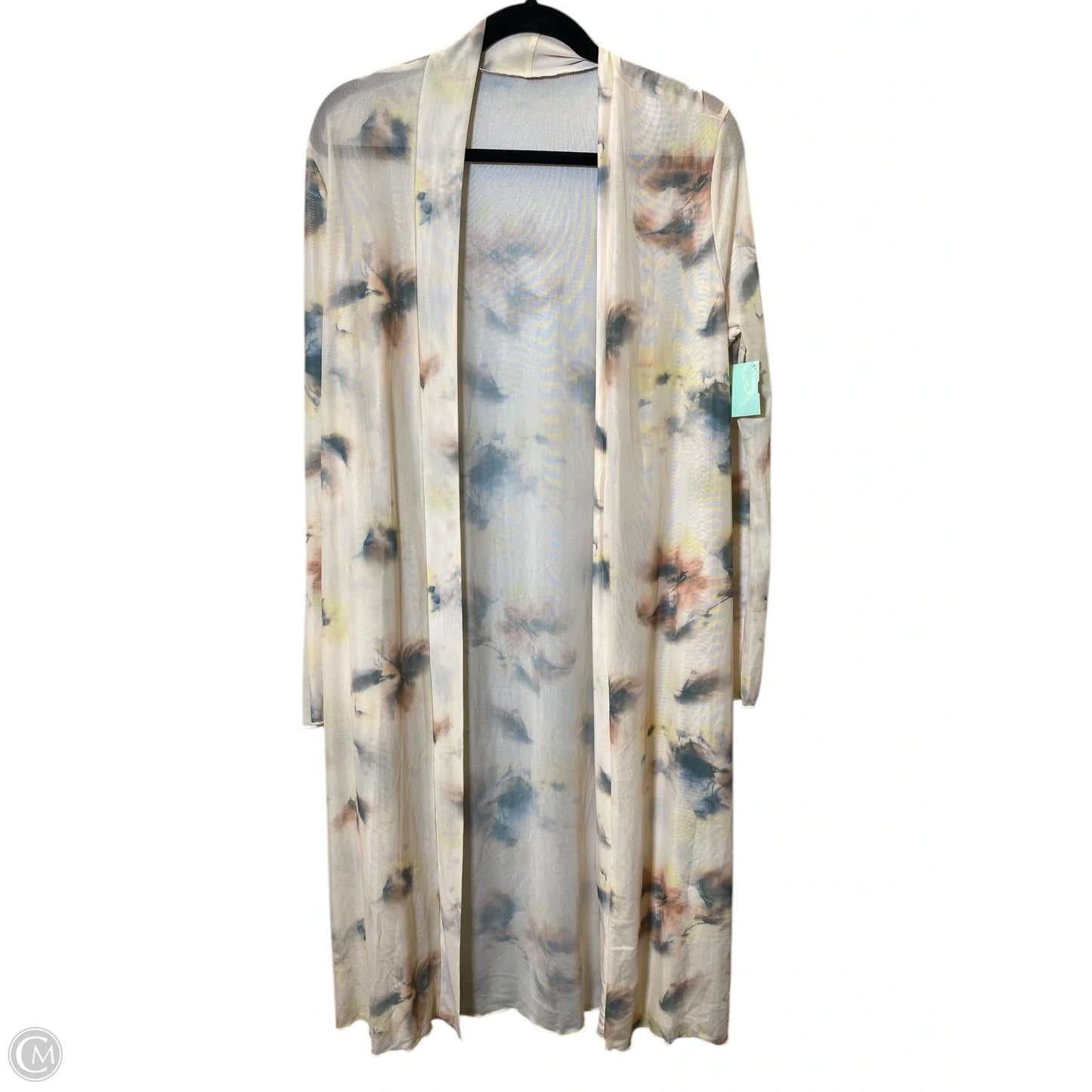 Cardigan By Clothes Mentor In Multi-colored, Size: L