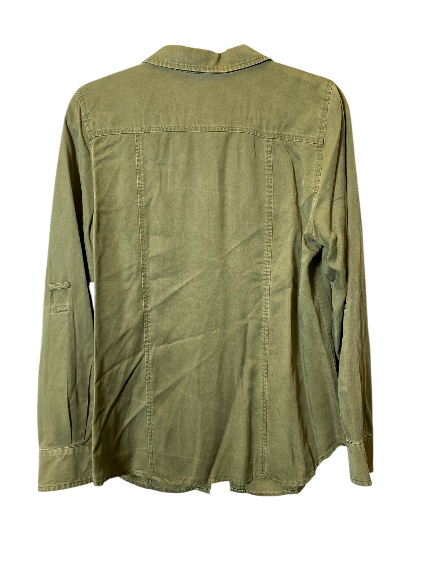 Top Long Sleeve By Lane Bryant In Green, Size: 14