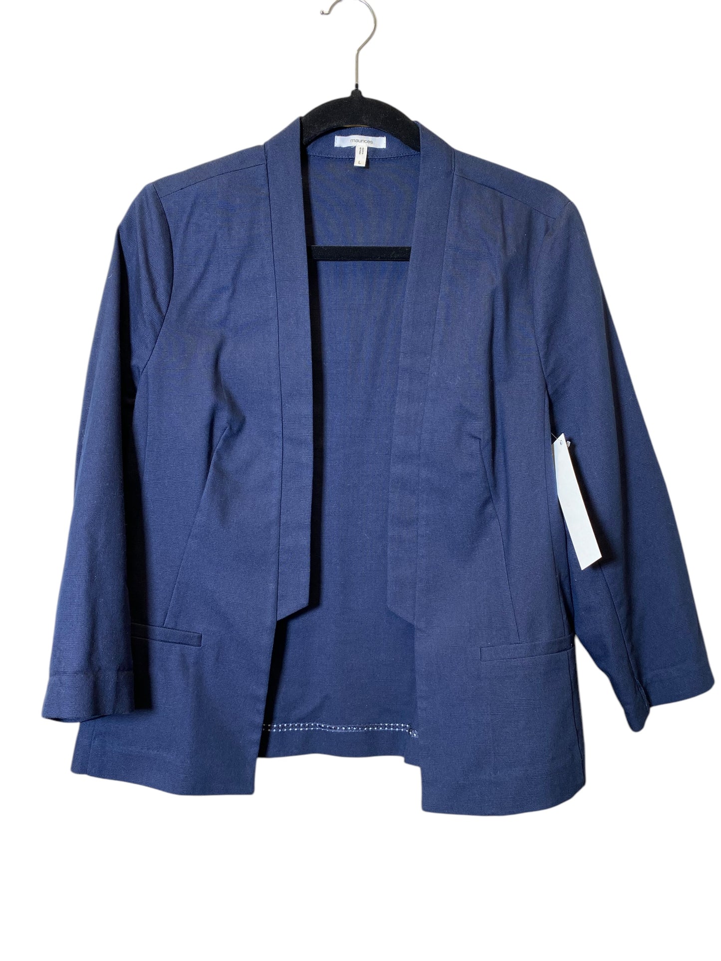 Blazer By Maurices In Blue, Size: L