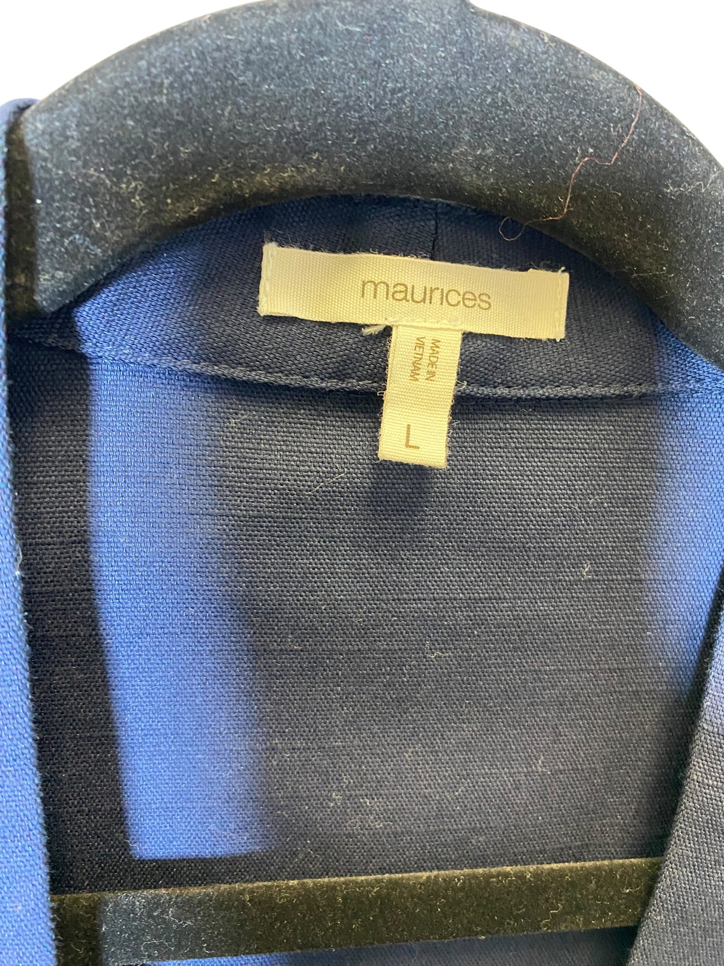 Blazer By Maurices In Blue, Size: L