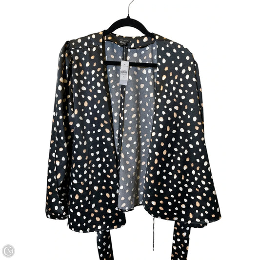 Top Long Sleeve By Ann Taylor In Polkadot Pattern, Size: Xl