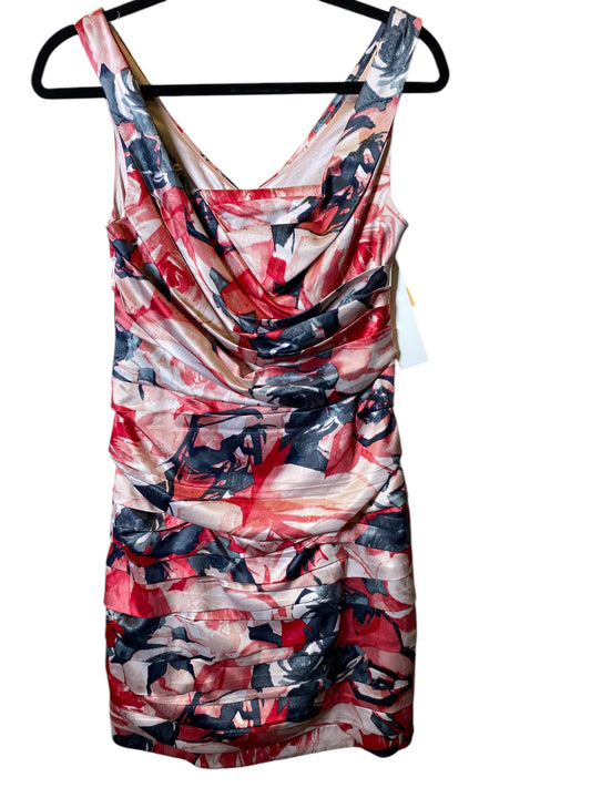 Dress Casual Midi By Express In Floral Print, Size: 4