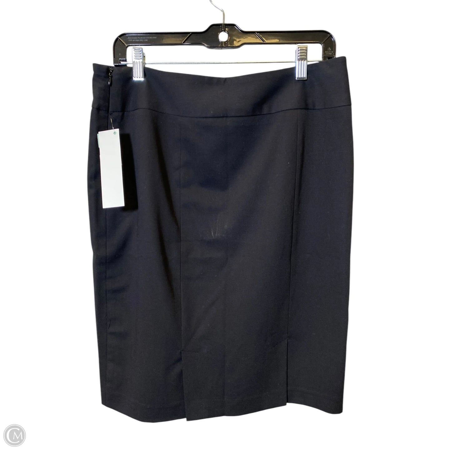 Skirt Midi By Liz Claiborne In Black, Size: M