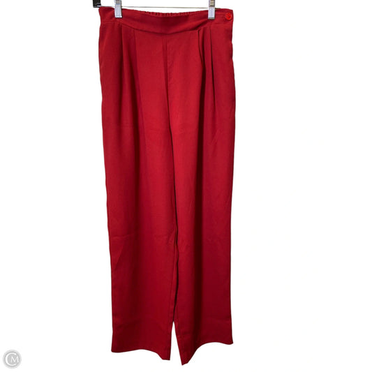 Pants Linen By Clothes Mentor In Red, Size: 8