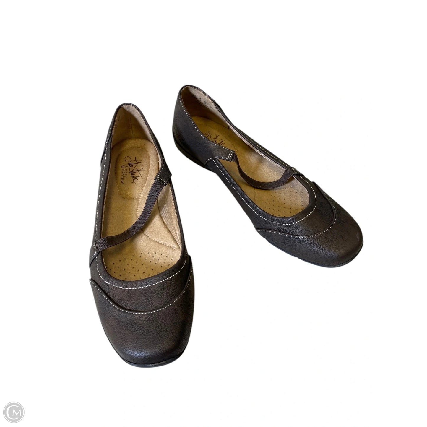 Shoes Flats By Life Stride In Brown, Size: 9.5