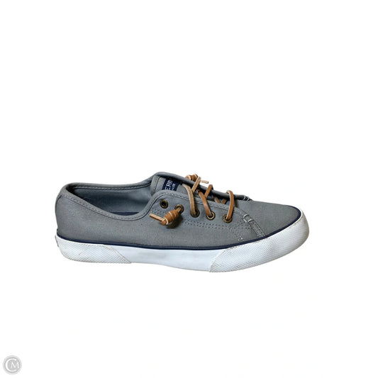 Shoes Flats By Sperry In Grey, Size: 6.5