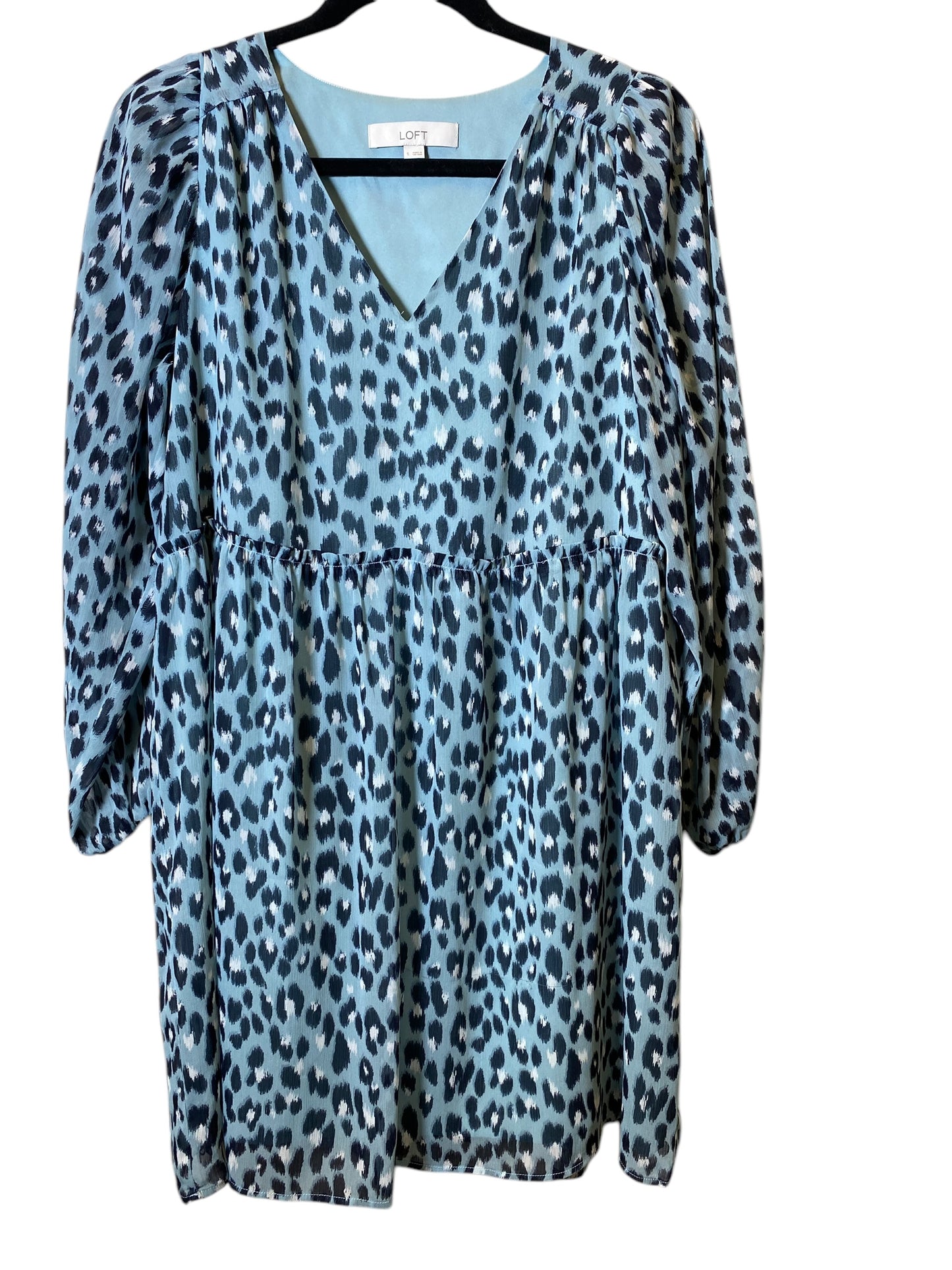 Dress Casual Short By Loft In Animal Print, Size: S