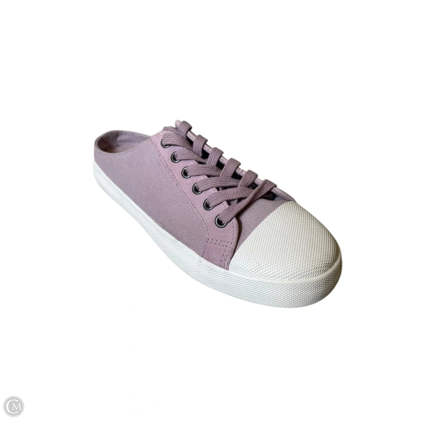 Shoes Flats By Splendid In Purple & White, Size: 7.5