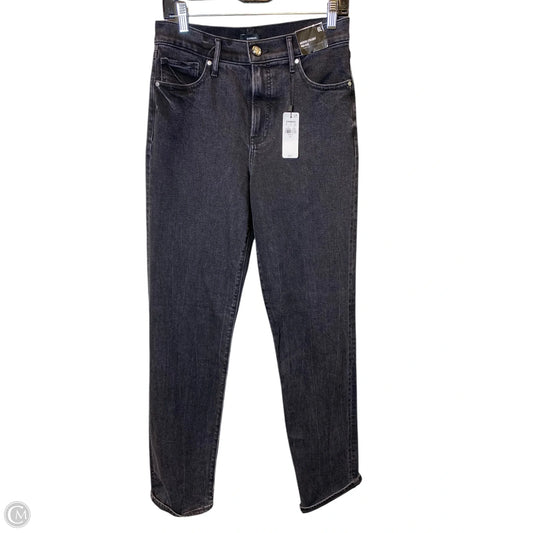 Jeans Straight By Express In Black, Size: 6l