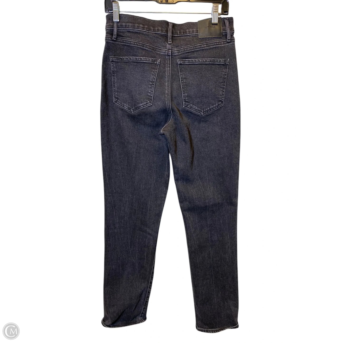 Jeans Straight By Express In Black, Size: 6l