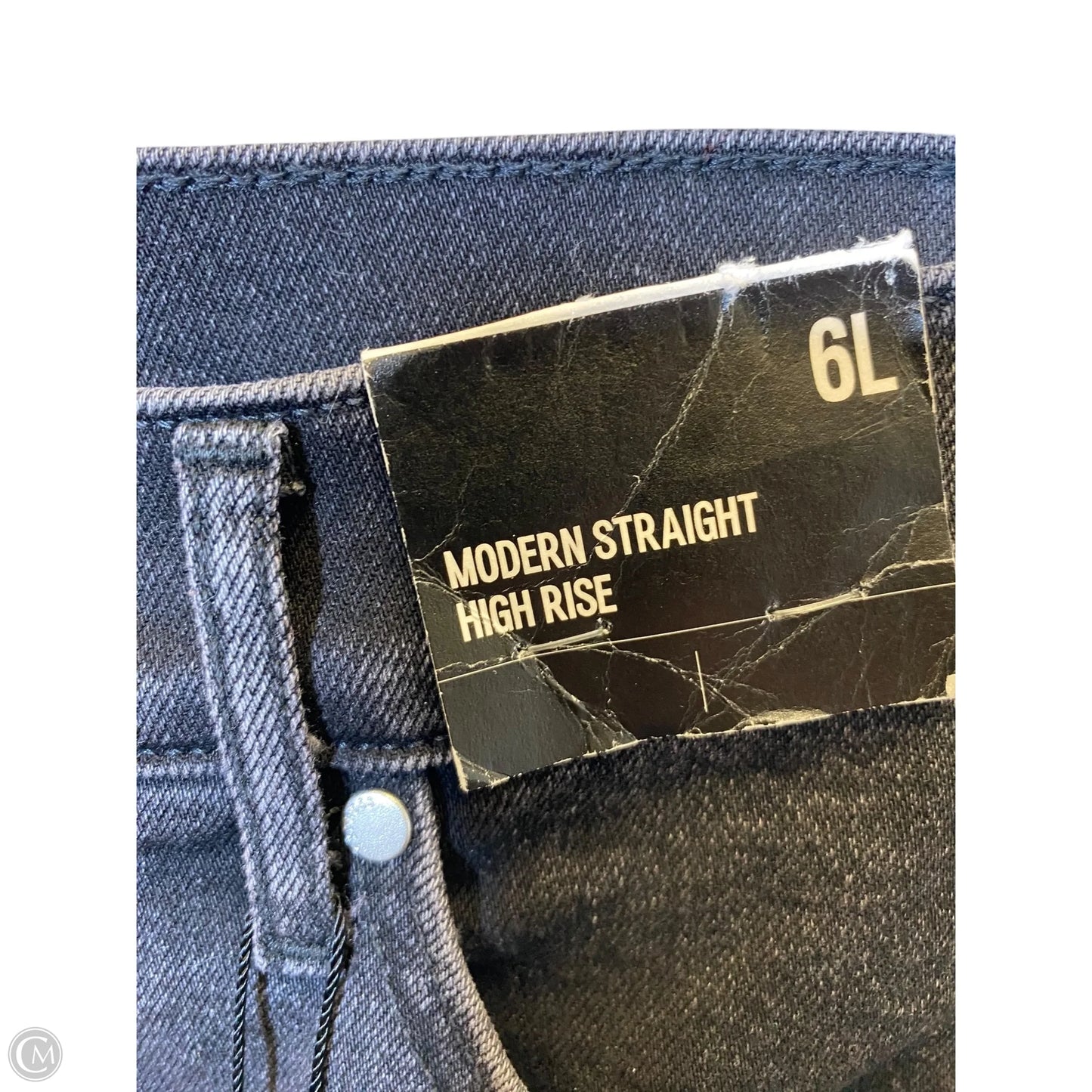Jeans Straight By Express In Black, Size: 6l