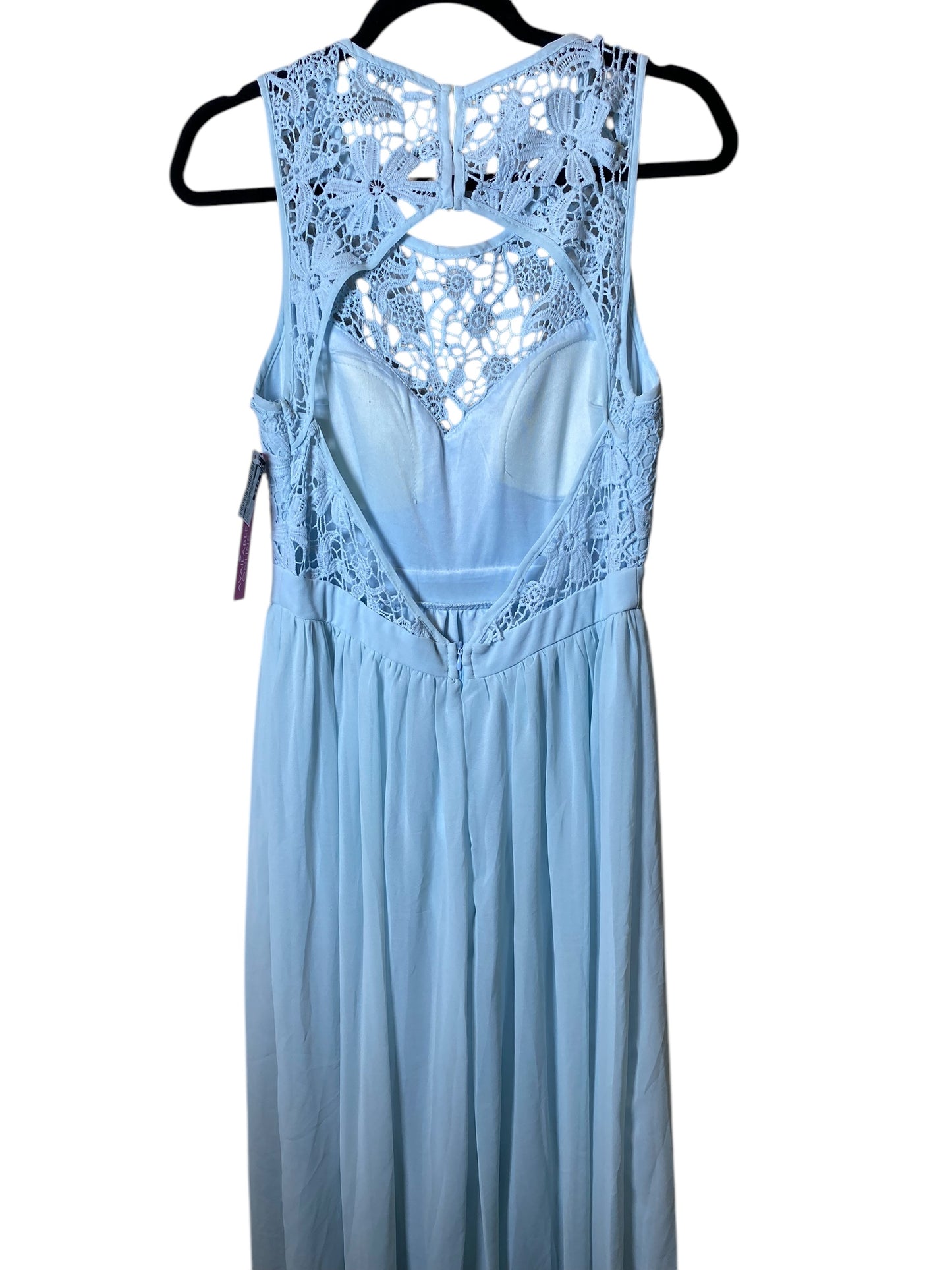 Dress Party Long By Clothes Mentor In Blue, Size: L