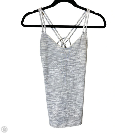 Athletic Tank Top By Lululemon In Grey, Size: S