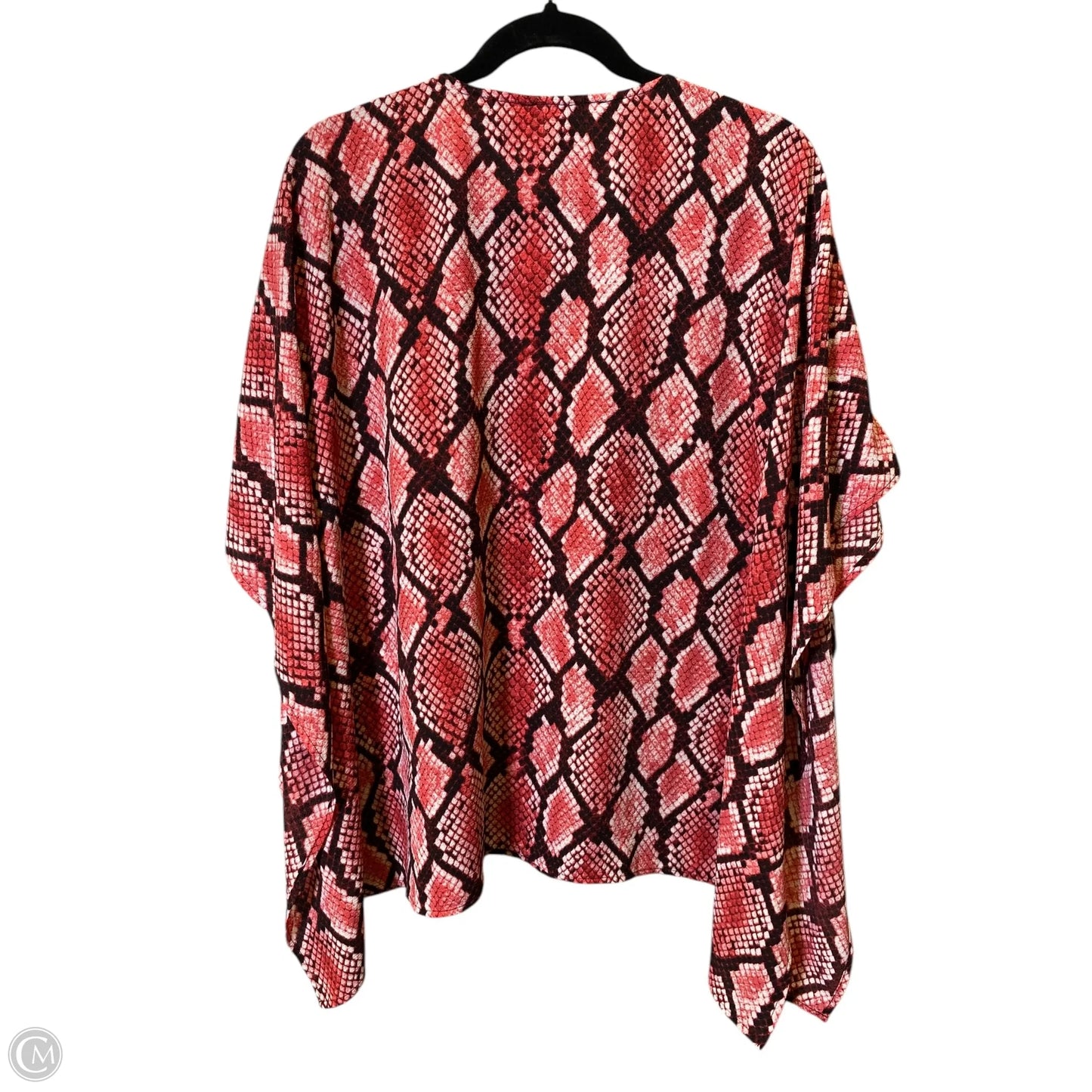 Top Short Sleeve By Michael By Michael Kors In Camouflage Print, Size: M