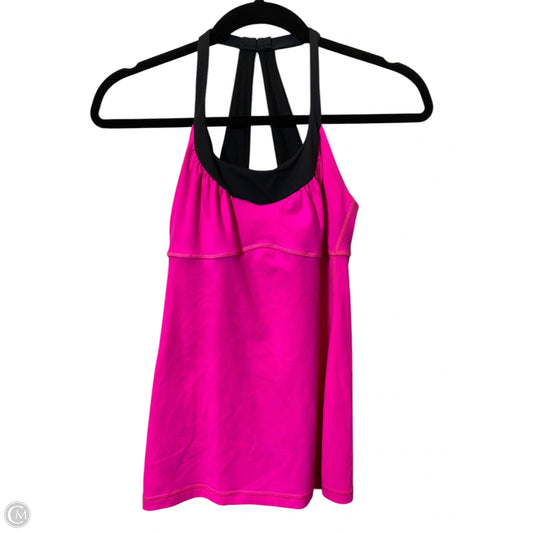 Athletic Tank Top By Lululemon In Pink, Size: Xs