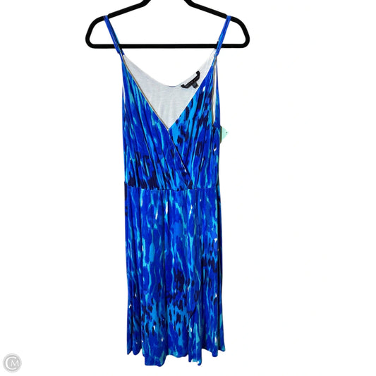 Dress Casual Midi By Clothes Mentor In Multi-colored, Size: L