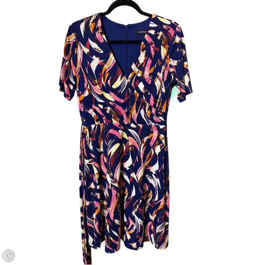 Dress Casual Midi By Ellen Tracy In Multi-colored, Size: S