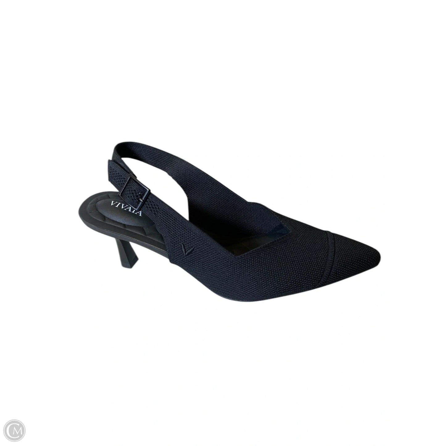 Shoes Heels Kitten By Clothes Mentor In Black, Size: 9