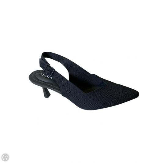 Shoes Heels Kitten By Clothes Mentor In Black, Size: 9