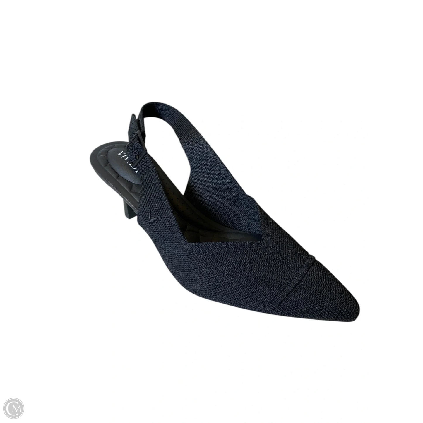 Shoes Heels Kitten By Clothes Mentor In Black, Size: 9