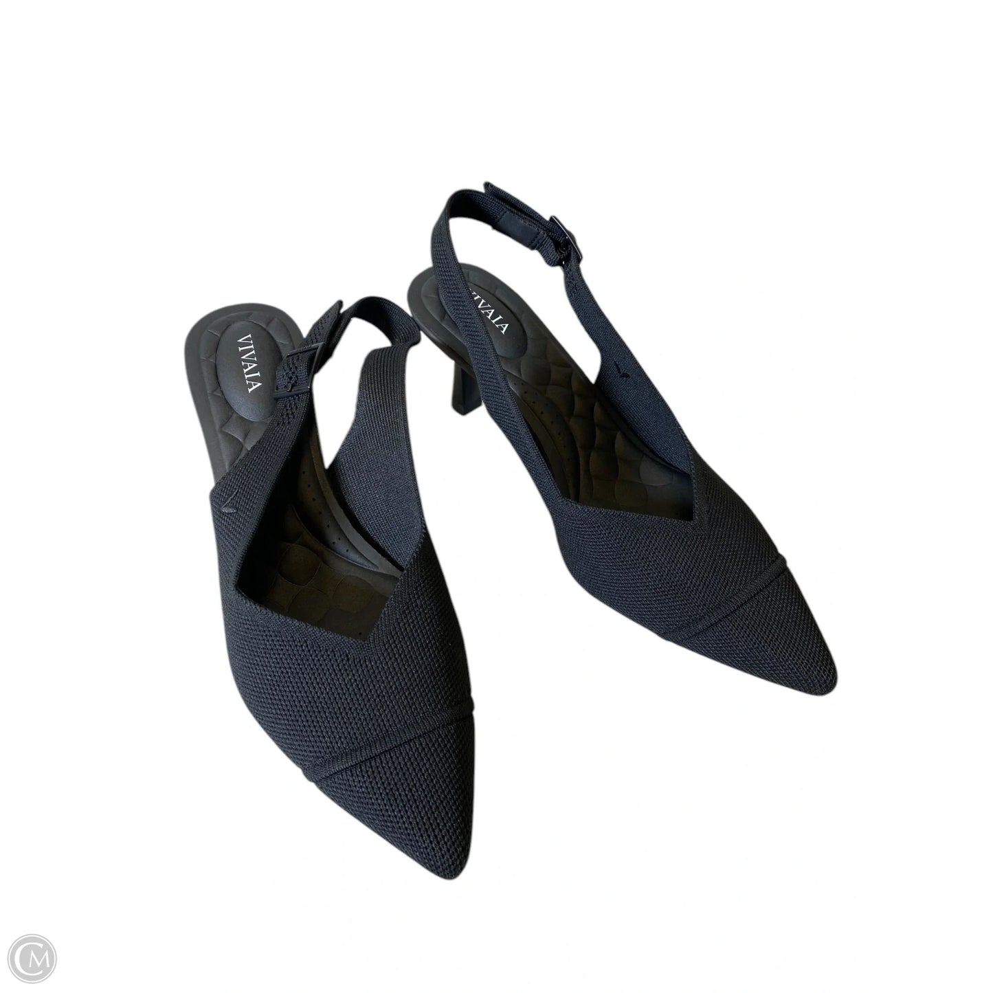 Shoes Heels Kitten By Clothes Mentor In Black, Size: 9