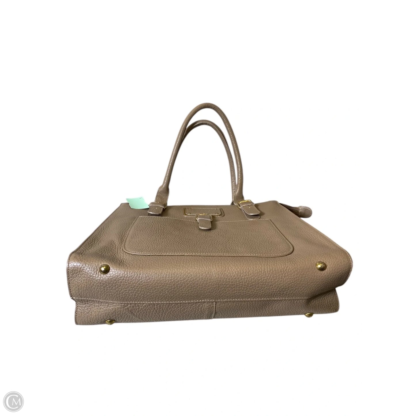 Handbag Leather By Clothes Mentor, Size: Large