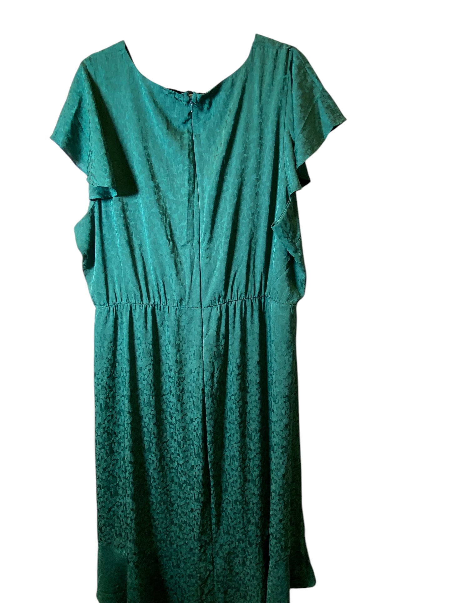 Dress Casual Maxi By Lane Bryant In Green, Size: 24