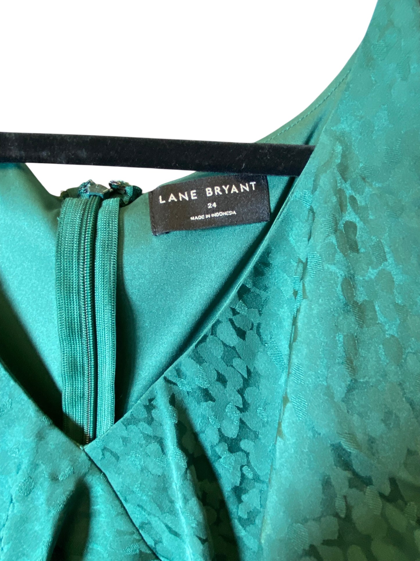 Dress Casual Maxi By Lane Bryant In Green, Size: 24