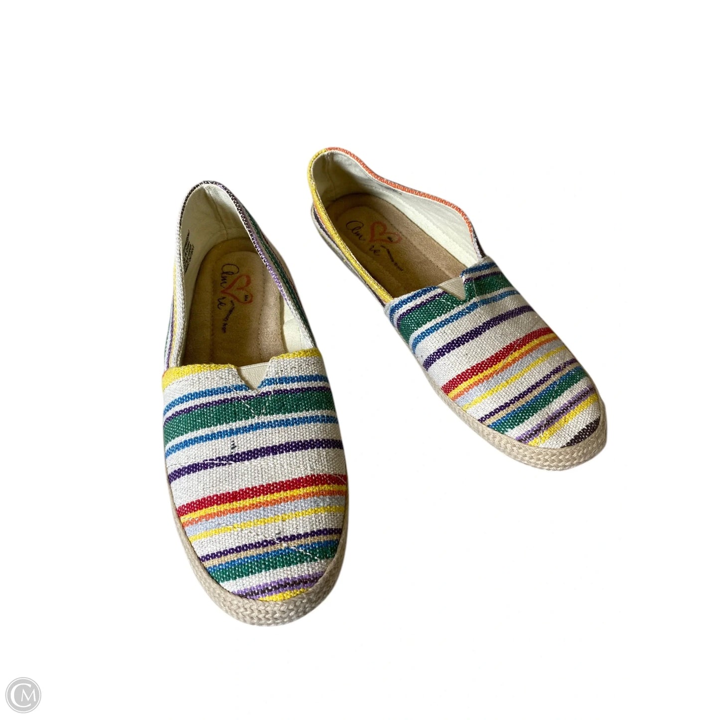 Shoes Flats By Mia In Multi-colored, Size: 8.5